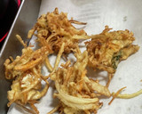 簡単☆玉ねぎと薬味ときのこのかき揚げ素麺作り方9写真