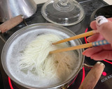 簡単☆玉ねぎと薬味ときのこのかき揚げ素麺作り方10写真