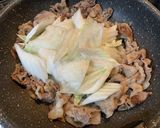 私の母直伝！簡単！豚肉と白菜の味噌炒め作り方5写真