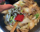 私の母直伝！簡単！豚肉と白菜の味噌炒め作り方10写真