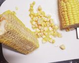さつま芋とトウモロコシの玄米ご飯作り方2写真