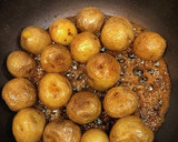 新じゃがの小いも 小粒 簡単煮っ転がし作り方5写真