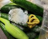 簡単!やみつき 大量きゅうりの辛子漬け作り方2写真