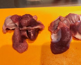 生きくらげと砂肝の柚子胡椒炒め作り方1写真