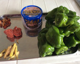 鯖缶と丸ごとピーマンほったらかし煮作り方1写真