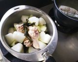 【沖縄風】とうがんと手羽元のスープ作り方5写真