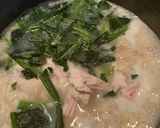 サラダチキンとオートミールの中華粥作り方2写真
