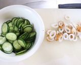 きゅうりとちくわのチョレギサラダ作り方1写真