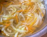＊せん切り野菜のスープ＊作り方3写真