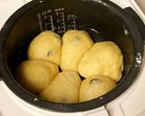 ブリオッシュ生地の炊飯器ちぎりパン作り方7写真
