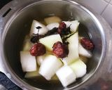冷して食べる！とうがんの梅煮！！作り方3写真