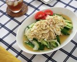 鶏ささみとキュウリのカレー南蛮漬けサラダ作り方6写真