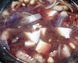 トウモロコシと玉ねぎの味噌汁作り方3写真