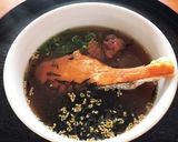 朝ごはん♡元気盛り♡ルイボスティー茶漬け作り方2写真