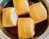 厚揚げの肉詰め煮作り方3写真