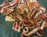 日本酒に！烏賊ゲソの生姜炒め作り方3写真