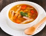 バター香る♪お野菜たっぷりコンソメスープ作り方3写真