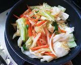 残り野菜の使い方。①【焼きそば】作り方5写真