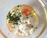 朝食に【ふんわり卵とスパムのソテー】作り方1写真