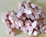 朝食に【ふんわり卵とスパムのソテー】作り方2写真