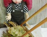 リカちゃん♡野菜室救出ニラ天(´･韮･`作り方12写真