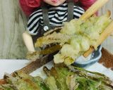 リカちゃん♡野菜室救出ニラ天(´･韮･`作り方24写真