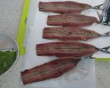 秋刀魚の大葉巻き巻き作り方1写真