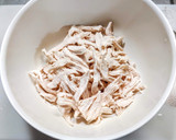 梨と茹で鶏むね肉の冷やし中華作り方8写真