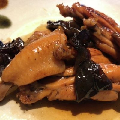 お酒がすすむ！きくらげと手羽中のポン照り by マルスまま