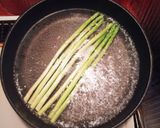 海老とアスパラガスのレモンバター炒め作り方3写真
