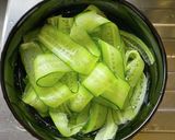 薄切り豚バラ肉の雲白肉(ウンペイロウ)作り方3写真