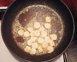 海老とアスパラガスのレモンバター炒め作り方4写真