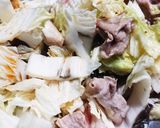 白菜、豚肉、キクラゲの八宝菜もどき作り方9写真