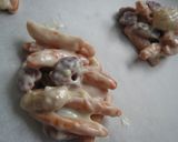 クランベリーと柿の種♪作り方4写真