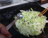 速攻ザワークラウト風、キャベツ酢油炒め作り方7写真