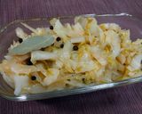 速攻ザワークラウト風、キャベツ酢油炒め作り方12写真