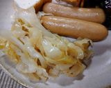 速攻ザワークラウト風、キャベツ酢油炒め作り方13写真