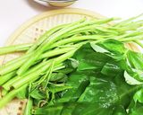 ◇簡単☆白茄子と空芯菜の豚肉中華炒め♪◇作り方4写真