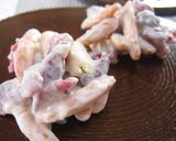 クランベリーと柿の種♪作り方5写真