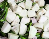 ◇簡単☆白茄子と空芯菜の豚肉中華炒め♪◇作り方9写真