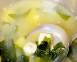 豆腐とわかめの味噌汁^^作り方3写真