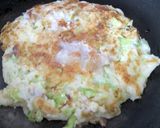 山芋でフワッ★フライパンで簡単お好み焼き作り方5写真