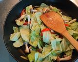 豚肉と季節の野菜のバジルみそ炒め作り方4写真