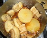 豚の角煮　大根をそえて作り方7写真