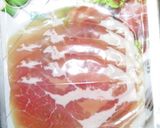 スープやサラダにカリカリ生ハムクルトン作り方1写真