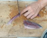 幻の刺身！？　メジカの新子作り方8写真