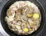 簡単☆さつまいもと豚の炊き込みご飯作り方4写真