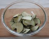 【野菜ソムリエ】京山科なすあっさり和え物作り方2写真