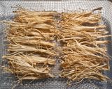 半干しえのき茸と三つ葉のオムレツ作り方1写真