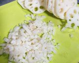蓮根シャキシャキ豚肉団子の甘酢あんかけ作り方1写真
